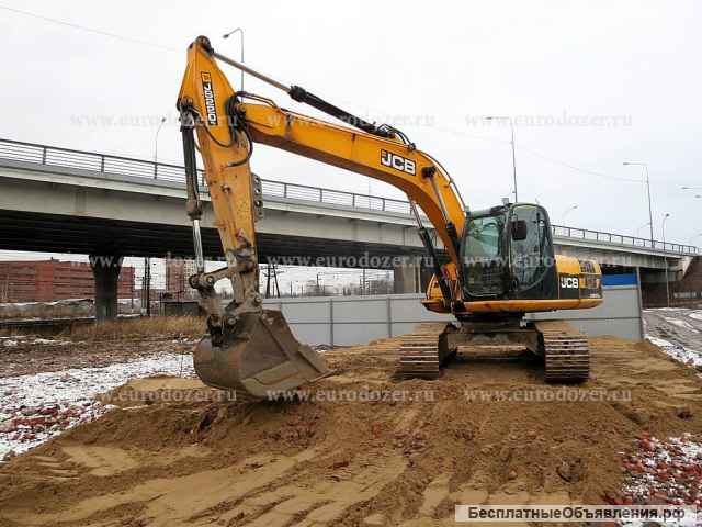 Гусеничный экскаватор JCB 220, 2011 г
