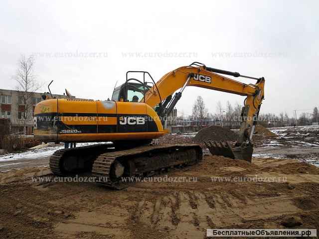 Гусеничный экскаватор JCB 220, 2011 г