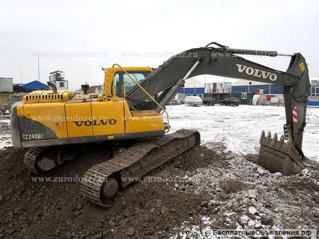 Гусеничный экскаватор VOLVO EC 240, 1,3 м3