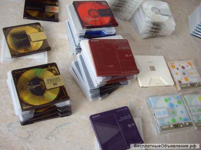 MD – диски 120 штук Новые