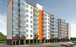 1-комнатная квартира 37 м² в ЖК Браво