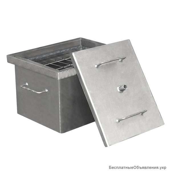 Коптильня горячего копчения стальная