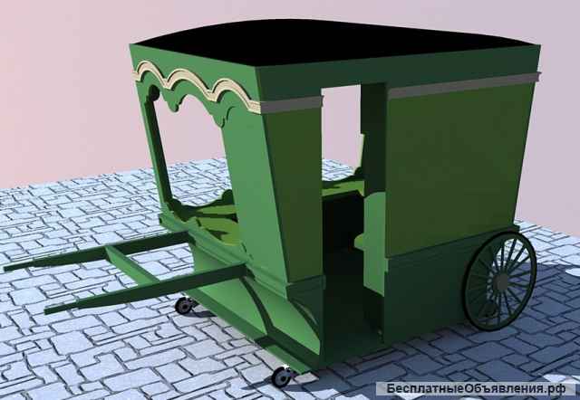 Ларьки. киоски и павильоны в виде кареты.