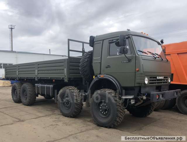 Камаз 6350 бортовой контейнеровоз 8х8 Евро-2 тнвд ЯЗДА
