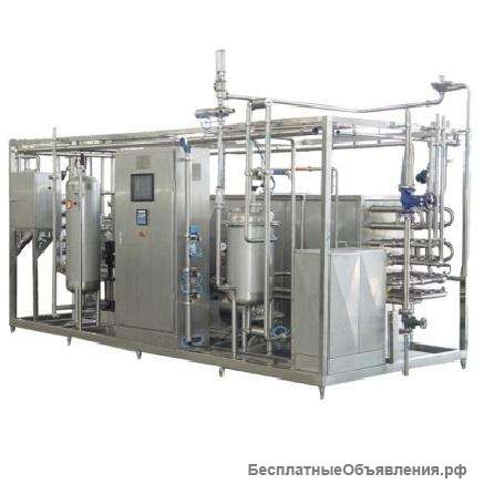 Пастеризатор трубчатый для сливок и сока с мякотью