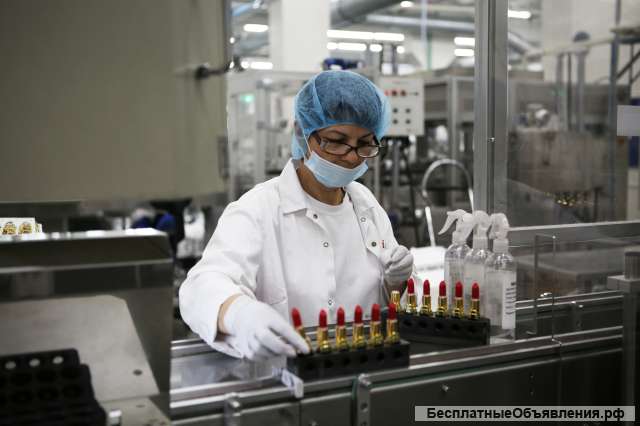 Оператор линии на производство косметики