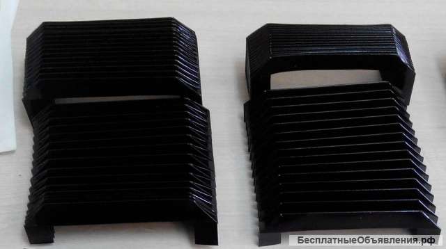 Гофрированные защитные гармошки к станкам