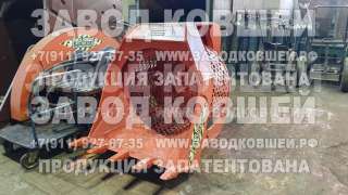 Просеивающий ковш барабанного типа для фронтального погрузчика