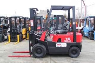 Вилочный погрузчик Nissan FJ01M15