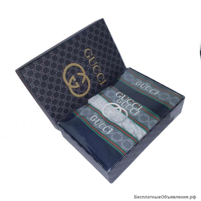 Трусы боксеры мужские Gucci (3 шт)