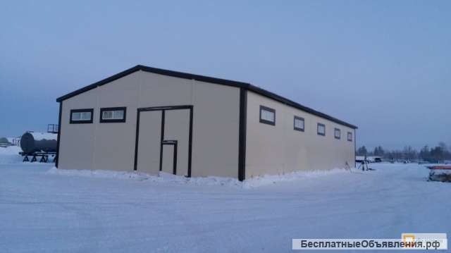 Ангары каркасные (металлоконструкции)