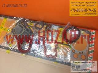 2091082A02, Прокладок комплект полный с ГБЦ Hyundai D6HA 20910-82A02