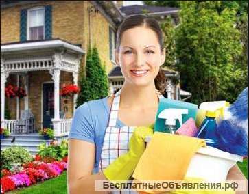 Требуется домработница в частный коттедж