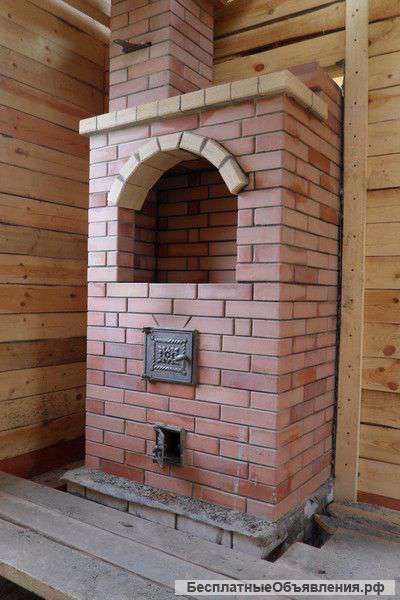 Печник. Кладка русских печей, садовых комплексов.