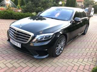 Аренда авто с водителем в Минске. Mercedes W222 S500 Long