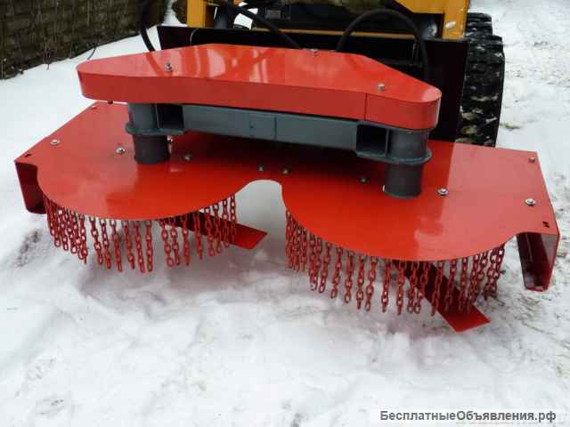 Косилка-кусторез для минипогрузчика