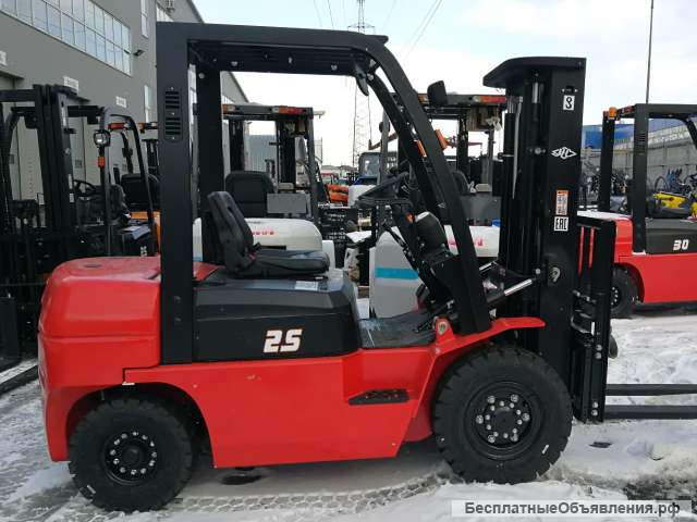 Новый автопогрузчик HC CPQD25N-RW21 г/п 2500 кг Nissan