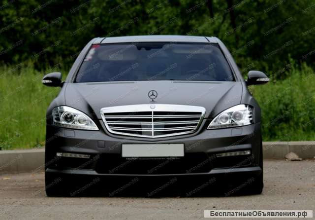 Передний бампер 65 AMG на Mercedes S-class W 221