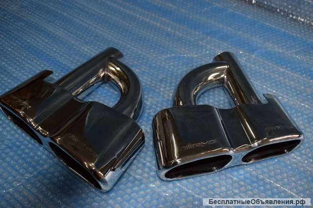 Насадки глушителя 65 AMG Mercedes S-class W221