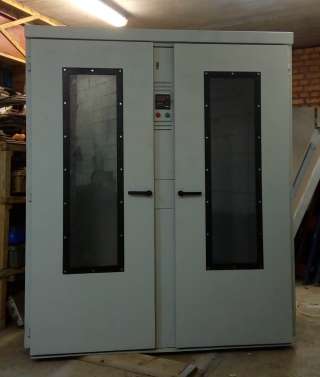 Расстойный шкаф на 2 тележки