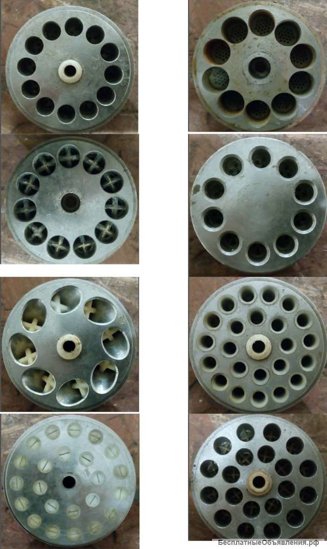 Матрицы для изготовления макаронных изделий б/у