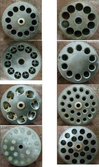 Матрицы для изготовления макаронных изделий б/у