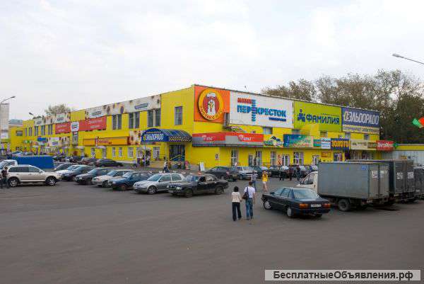 Сдается торговое помещение (50 кв.м) в ТЦ / 2 мин. пешком от м. Бульвар Рокоссовского.