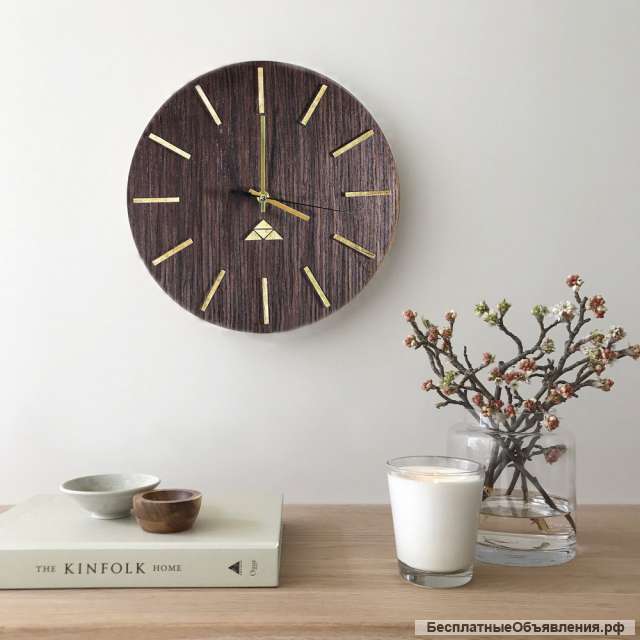 Настенные часы "WOOD VENEER"