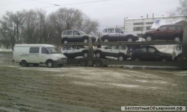 Работа на автовозе