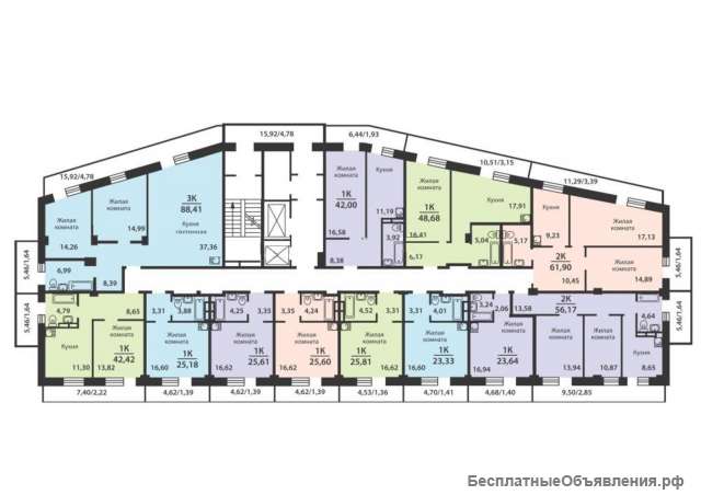 Квартира-студия в ЖК "Глобус"