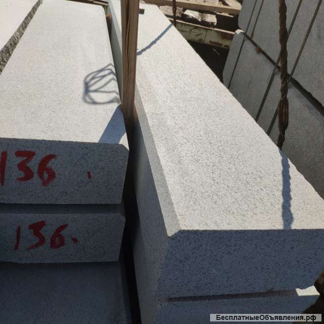 Бордюр гранитный ГП1, ГП2, ГП3, ГП4, ГП5 в наличии и под заказ