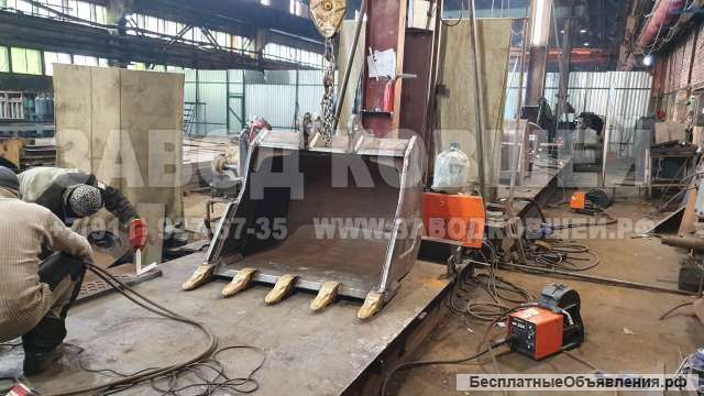 Ремонт цепи ковша экскаватора