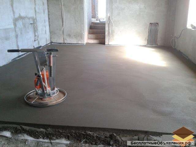 Полусухая стяжка пола