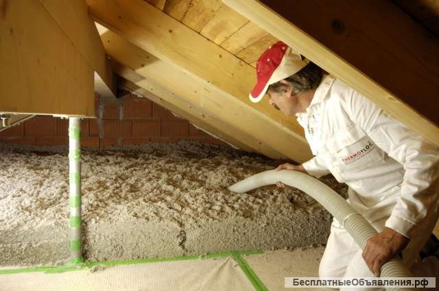 Эковата утепление 1