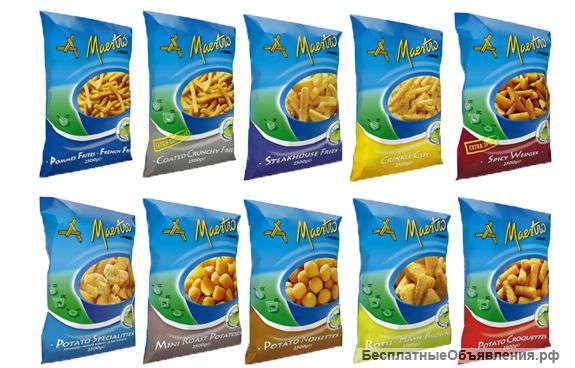 Картофельные полуфабрикаты "Maestro"