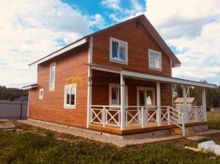 Новый дом 140 м² от застройщика в Боровском районе (99 км от МКАД), со всеми коммуникация