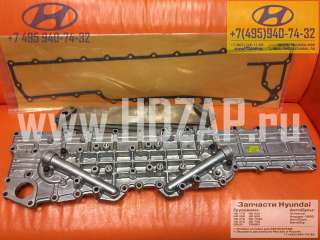 2641084800, Маслоохладитель Hyundai D6C, 26410-84800