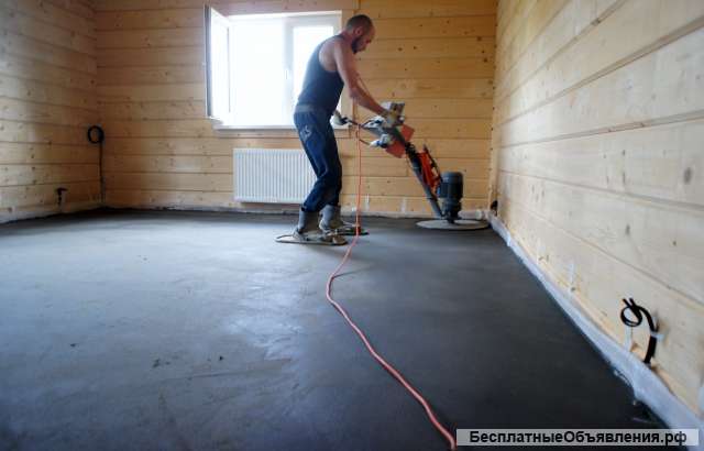 Стяжка пола за 1 день