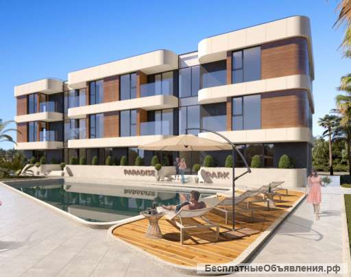 Квартира в Адлере в комплексе с бассейном