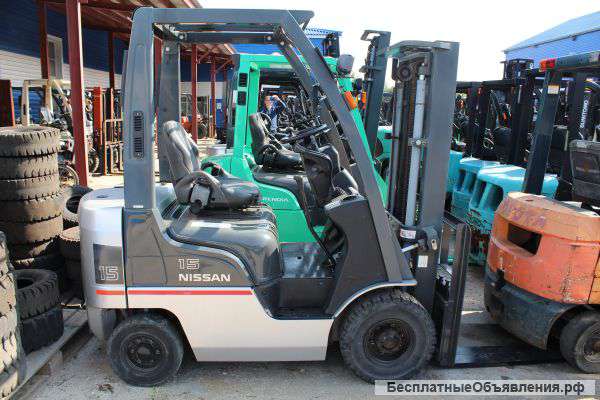 Погрузчик вилочный NISSAN F1F1M15 дизель