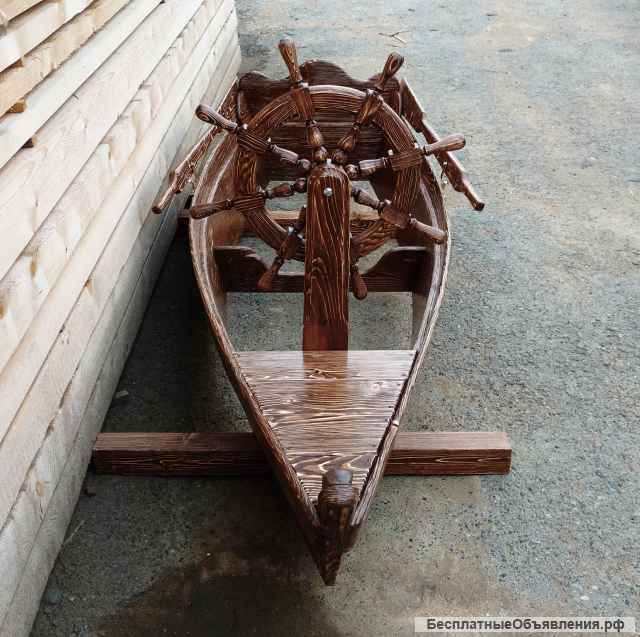 Песочница - Лодка со штурвалом