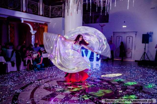 Светодиодное шоу и восточные танцы