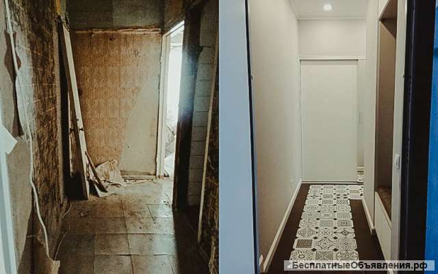 Ремонт и отделка квартир ПОД КЛЮЧ