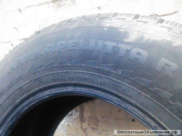 Зимние шины б/у Nokian Hakkapeliitta R 285/60 R18