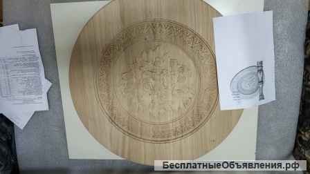 Резные деревянные картины на ЧПУ