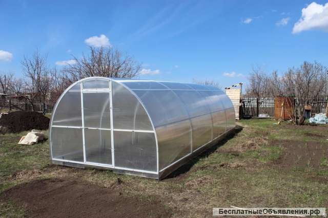 Теплица 6 метров длиной в Ессентуках