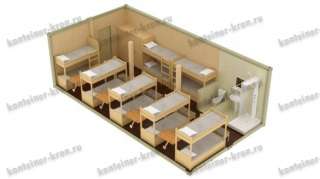 Большой жилой контейнер под ключ