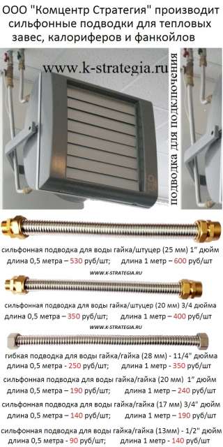 Гибкие сильфонные подводки 3/4 для воды пара и газа, гайка-гайка, длина 1 метр
