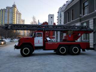 Водитель пожарной машины