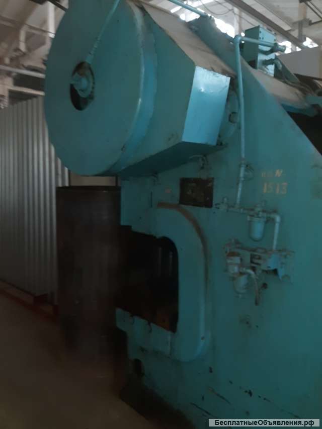 Пресс кривошипный К2130в усилие 100 тонн